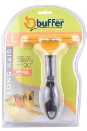 BUFFER® 23 KG Üzeri Uzun Tüylü Köpekler İçin Tüy Toplayıcı Ergonomik Tarak BUFFER® 23 KG Üzeri Uzun Tüylü Köpekler İçin Tüy Toplayıcı Ergonomik Tarak