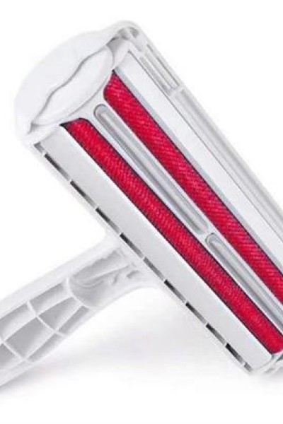 BUFFER® Hazneli Kedi Köpek Evcil Hayvan Kazak Kıyafet Elbise Halı Yatak Tüy Temizleyici Kıl Toz  Top