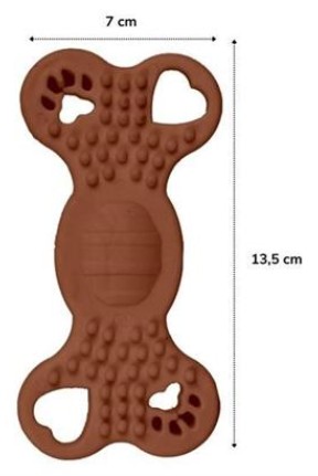 BUFFER® İki Taraflı Tırtıklı Evcil Hayvanlar İçin Diş Kaşıma Çiğneme Oyuncağı BUFFER® İki Taraflı Tırtıklı Evcil Hayvanlar İçin Diş Kaşıma Çiğneme Oyuncağı