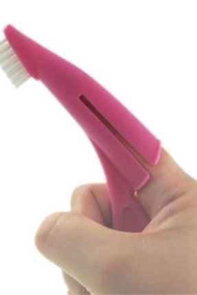 BUFFER®  Kedi ve Köpek Parmak Geçmeli Diş Bakım Fırçası Evcil Hayvan Diş Tartar Plak Temizleme