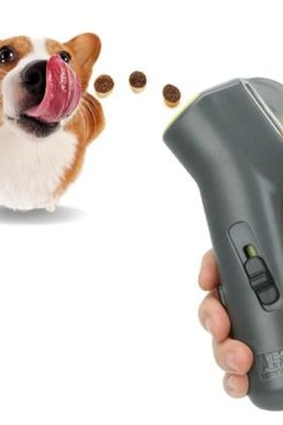 BUFFER® Kedi ve Köpekler İçin Hazneli Mama Fırlatma Oyuncağı Yem Atıcı Aparat