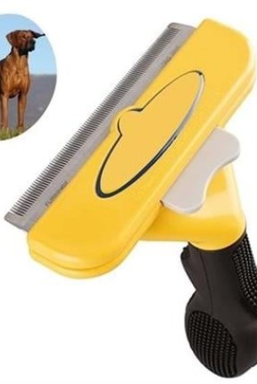 BUFFER® Kedi ve Köpekler İçin Kısa Tüylü Köpek Tarağı Tüy Toplayıcı Tarak Large BUFFER® Kedi ve Köpekler İçin Kısa Tüylü Köpek Tarağı Tüy Toplayıcı Tarak Large