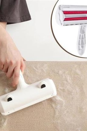 BUFFER® Kulak Modelli Hazneli Kedi Köpek Halı Yatak Kıl Toz Tüy Toplayıcı Temizleyici BUFFER® Kulak Modelli Hazneli Kedi Köpek Halı Yatak Kıl Toz Tüy Toplayıcı Temizleyici