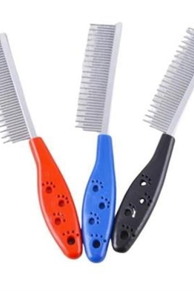 BUFFER® Tüy Açıcı Kedi Köpek Tarağı Tek Taraflı Metal Dişli Evcil Hayvan Bakım Fırçası BUFFER® Tüy Açıcı Kedi Köpek Tarağı Tek Taraflı Metal Dişli Evcil Hayvan Bakım Fırçası