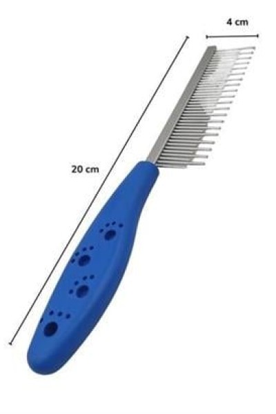 BUFFER® Tüy Açıcı Kedi Köpek Tarağı Tek Taraflı Metal Dişli Evcil Hayvan Bakım Fırçası BUFFER® Tüy Açıcı Kedi Köpek Tarağı Tek Taraflı Metal Dişli Evcil Hayvan Bakım Fırçası